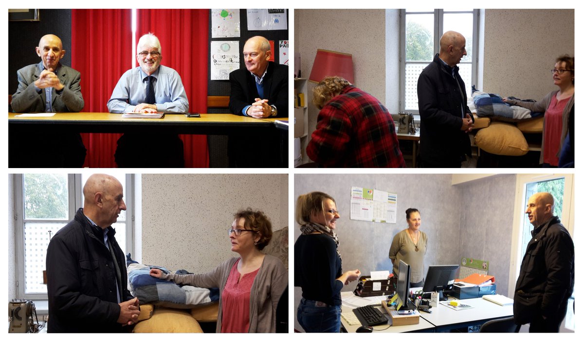 ZeroChomeurLD's tweet photo. #TempsFort > Louis Gallois, président du Fonds d'#expérimentation @ZeroChomeurLD, à la rencontre aujourd'hui des salariés @TezeaTZC et des acteurs locaux #Pipriac #TousMobilisés #Emploi #MoisESS17 https://t.co/JJ0GPflVH9