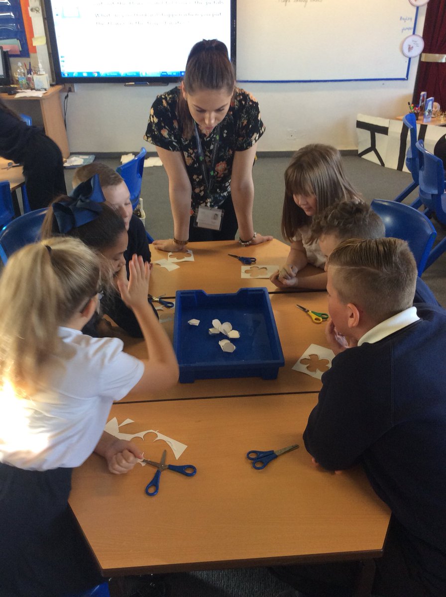 parkendprimary's tweet photo. Year 5 Mulberry have been experimenting with paper flowers to see if they sink, float or open up #tdtscience https://t.co/iOBYxawEJy