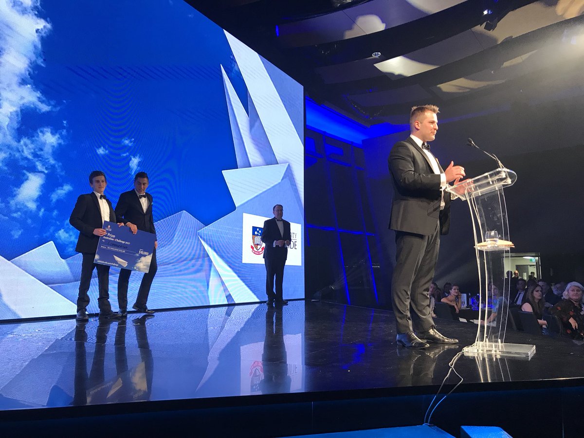 AnthonyMatis's tweet photo. #winners #ausechallenge @UniofAdelaide #tertiary #accountantbytrade #CommunitiLink @cpaaustralia https://t.co/QvWAbIoAUK