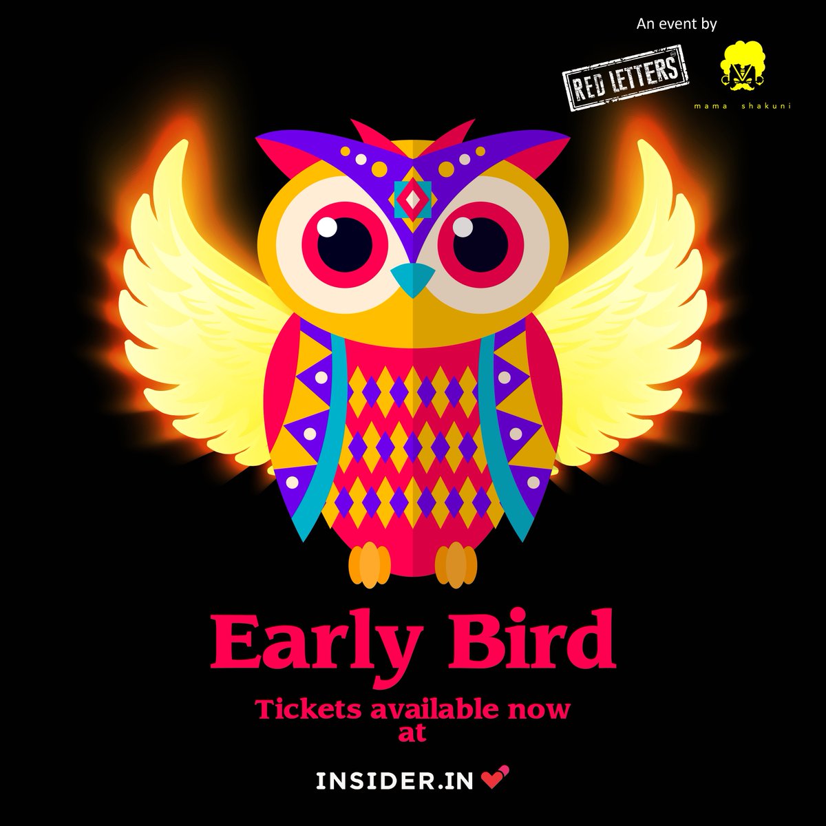 RedLettersInc's tweet photo. Tickets for the craziest EDM night with @NUCLEYA is now available on @insiderdotin 
Visit https://t.co/doQtGeUxKY to book your ticket.
#earlybird #edm #dj #djnucleya #31stdecember2017 #newyear #music #dance #friyay #redletterinc #mamashakuni https://t.co/T2YThj0xcR