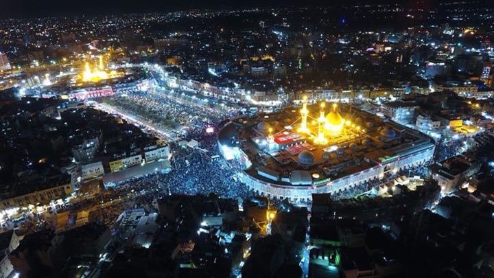 الأندبندت البريطانية:تصف زيارة الأربعين في كربلاء بأنهاأكبر وأرقى تجمهر ديني بالعالم حيث يزيد عدد الزوار عن ٢٠ مليون زائر 
وما لا يعلمه الكثير بان الملايين تسيرمشيا على الاقدام ولا يحملون في مسيرهم المال لان كل شي من الاكل والمبيت والاتصالات والادوية يحصلون عليهامجانا
#Iraqesque