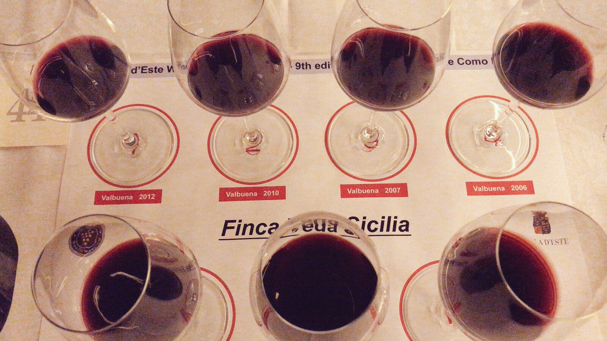 MaisonRuinart's tweet photo. Attending @villadesteWS Wine Symposium. Last night's @vegasicilia Valbuena vertical. Amazing line-up from '12 up to '98. My personal favourite? Without shadow of doubt: 2004 & 2010! #wine #verticaltasting #winesymposium #vdews https://t.co/zWzJv6z3dl