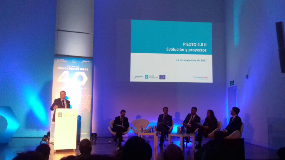 EasyWorksEW's tweet photo. Hoy estamos en la entrega de premios de la #Industria 4.0 de @ReAcciona_Igape y @Xunta, en donde el GRUPO #ESYPRO, al que pertenecemos, recibirá un premio.
¡Y también algunas empresas amigas como Goycar, @anfacocecopesca o @KALEIDOLogistic! 🎉 ¡Enhorabuena! 🎉 https://t.co/YK4HHa1Is2