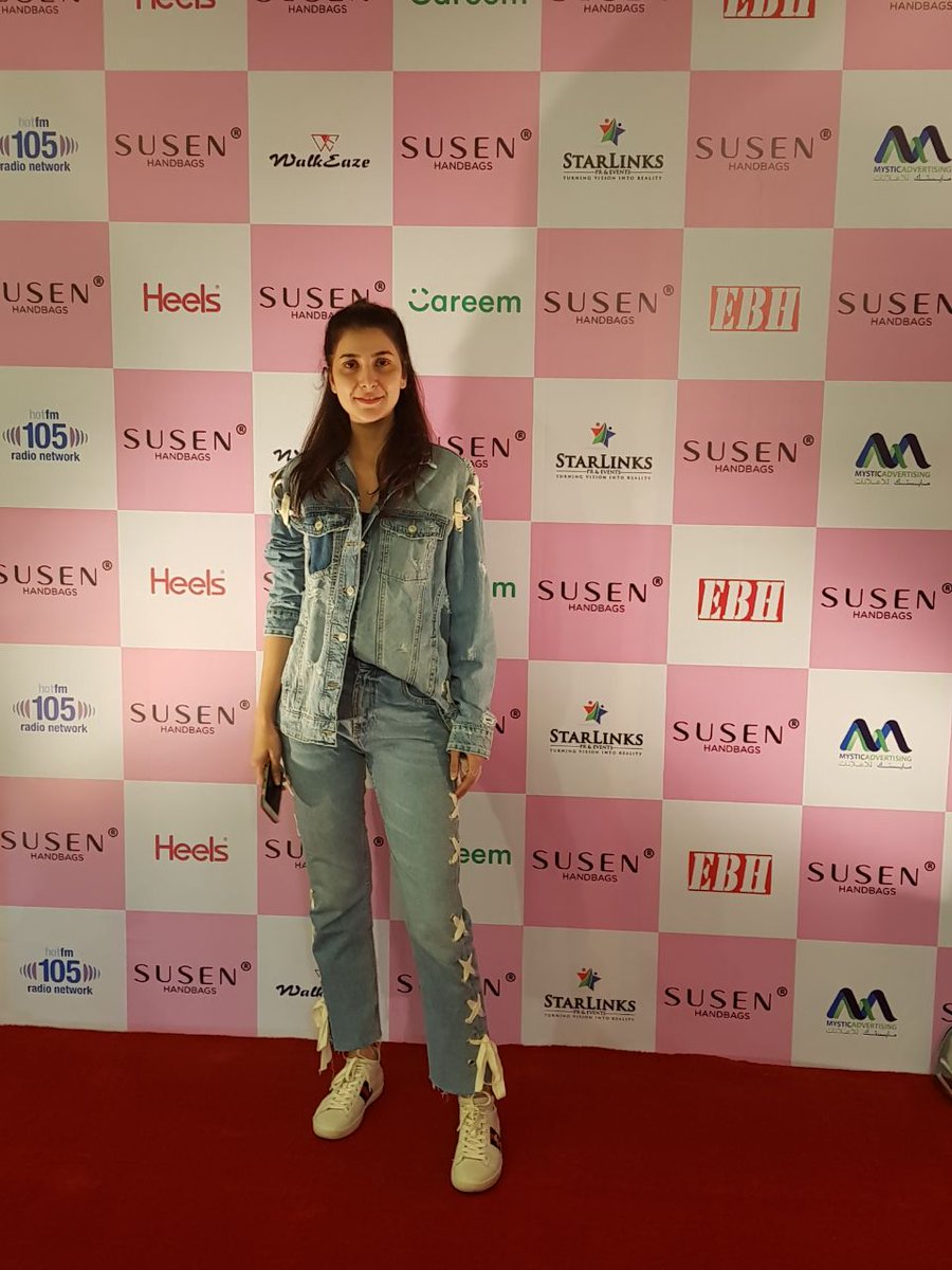 vaayaani's tweet photo. Guests spotted at the red carpet of #susen launch

#iamwithsusen #loveforleather #susenhandbags #starlinkspr #pearlcontinental #ahmedgodil @mtramzi https://t.co/gxm8ThipaL