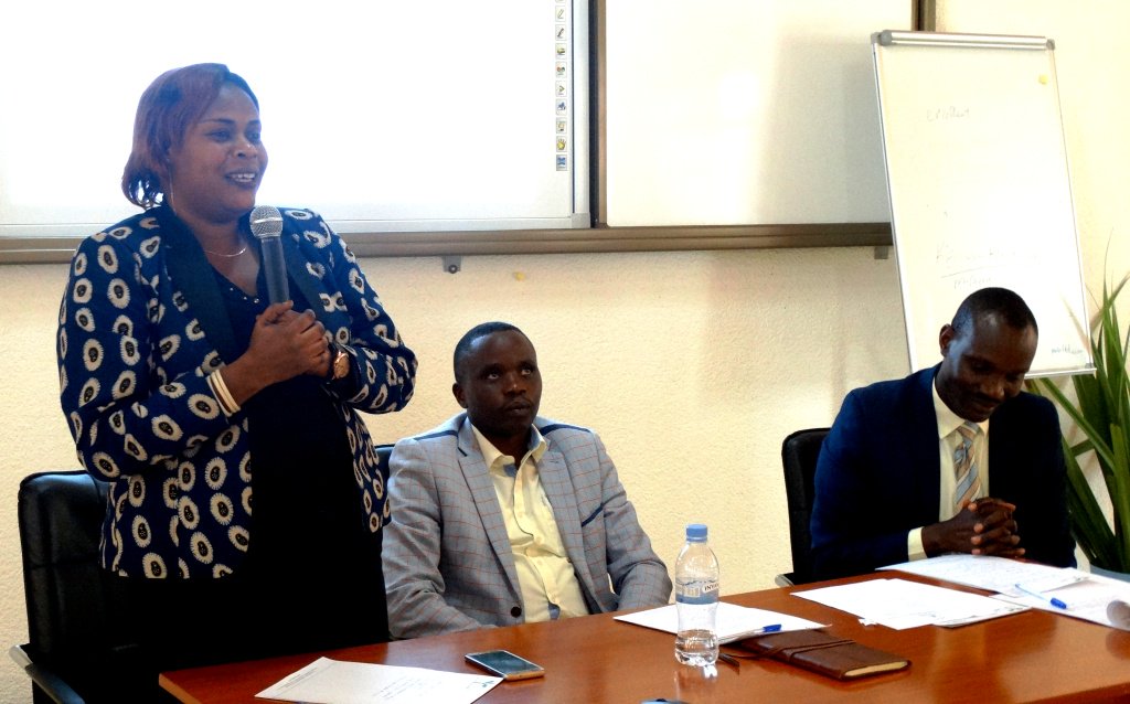 CCAdaptationRw's tweet photo. V/Mayor @mukansangac of @NyabihuDistrict addressing the closing remarks thanked #RV3CBA for its achievements @MusanzeDistrict @info_rwfa @EnvironmentRw https://t.co/yBBBVDJJlP