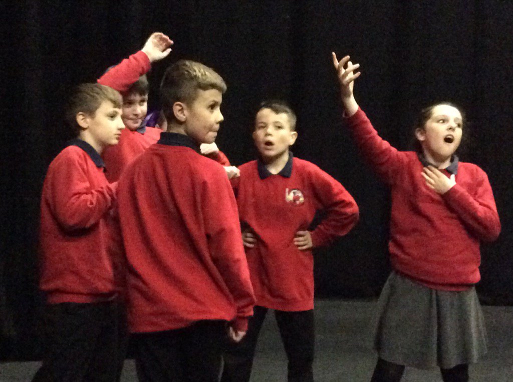 claresowa's tweet photo. @SMemorial Amazing Shakespeare  performance by our year 6 at Northern Stage last night!  We are so proud of you all! https://t.co/RU9FLfxsYz