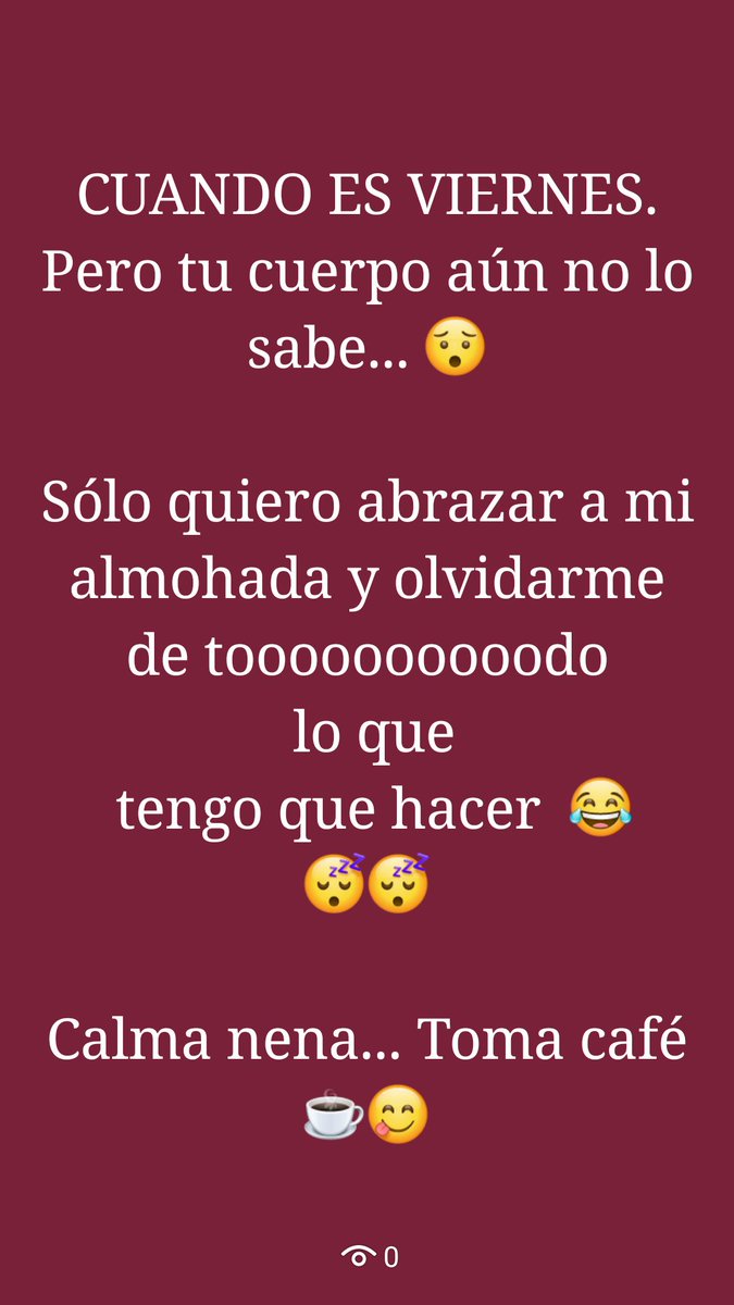 idaniaRodrguez1's tweet photo. Buenos días ☕😴😴😴😴 https://t.co/HLxZ3FoyLm