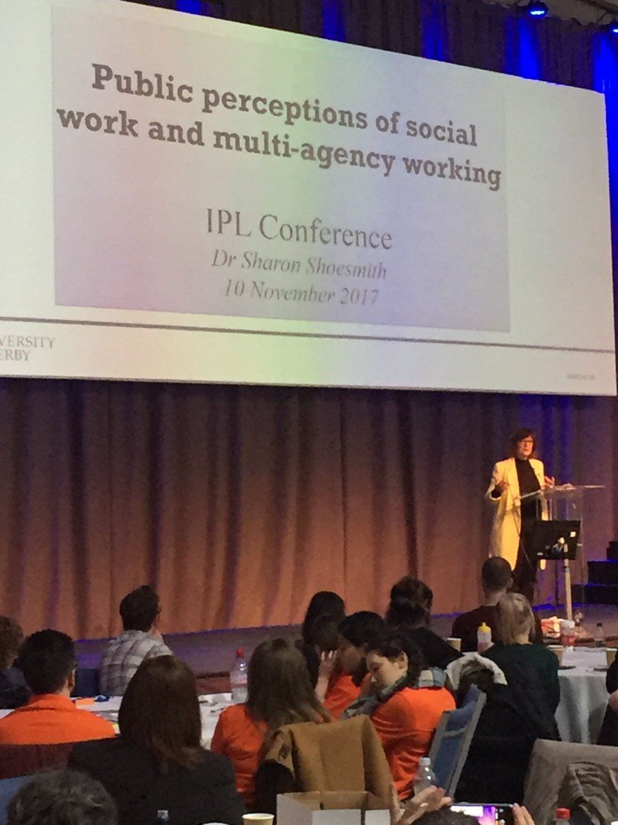 Sharon Shoesmith at the Derby uni Ipl conference #iplderby
