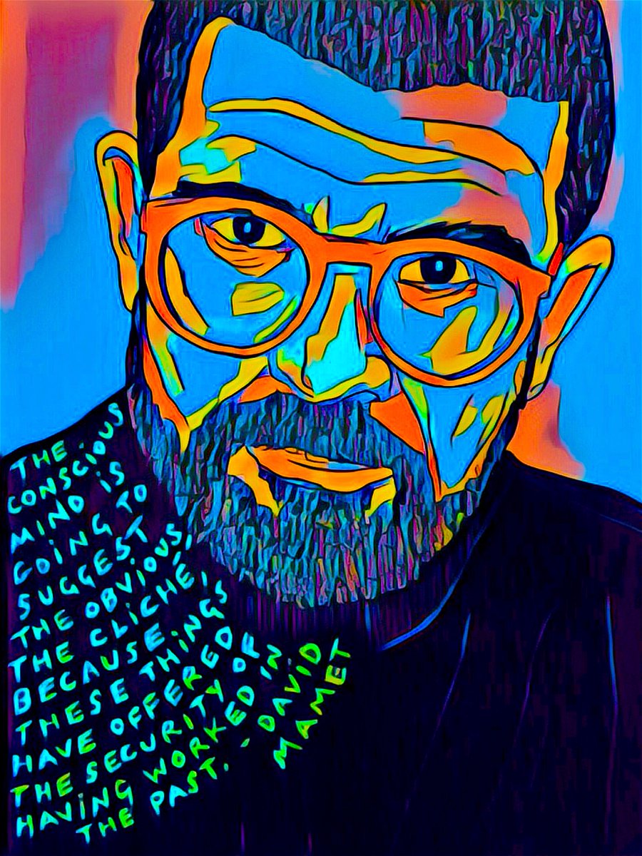 NewYorkPeace's tweet photo. The conscious mind is going to suggest the obvious, the cliché, because these things have offered the security of having succeeded in the past. #DavidMamet

#Mediation helps parties transcend past patterns and unleash creative thinking. https://t.co/2DwuvbQZNA