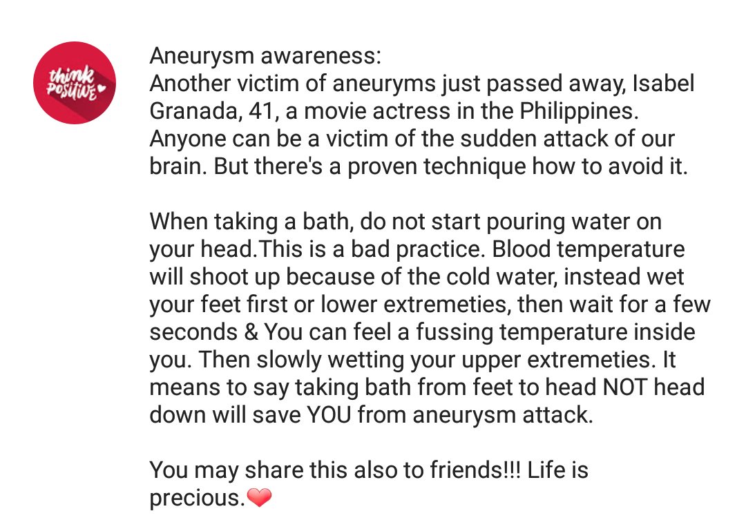 thekaylasampang's tweet photo. #RIPIsabelGranada #FightAneurysm https://t.co/b9kLsJZnoU