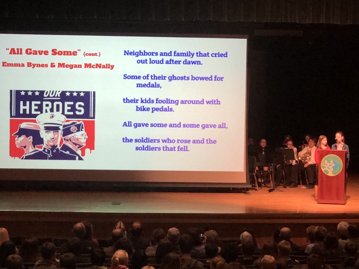 techcoachspive's tweet photo. Celebrating our veterans in Coventry! #USA #HonoringVets @SchoolsCoventry https://t.co/cy1xmZTO2A