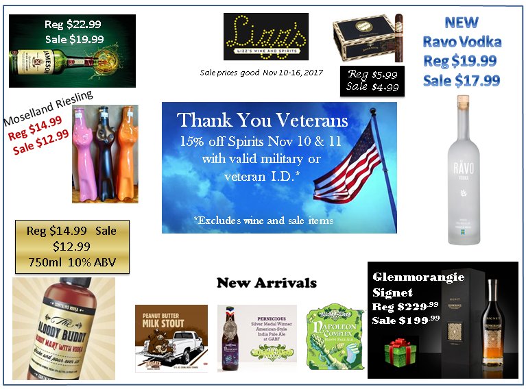 LizzWineSpirits's tweet photo. Jameson Irish Whiskey #Jameson #Irish #Whiskey Moselland Cat Bottle Riesling #Riesling The Bloody Buddy #BloodyMary #Vodka #RavoVodka Glenmorangie #Signet Wicked Weed Brewing TailGate Beer #PeanutButterMilkStout #PerniciousPaleAle #NapoleonComplex #RobustoMaduro https://t.co/EINQxpSLDV