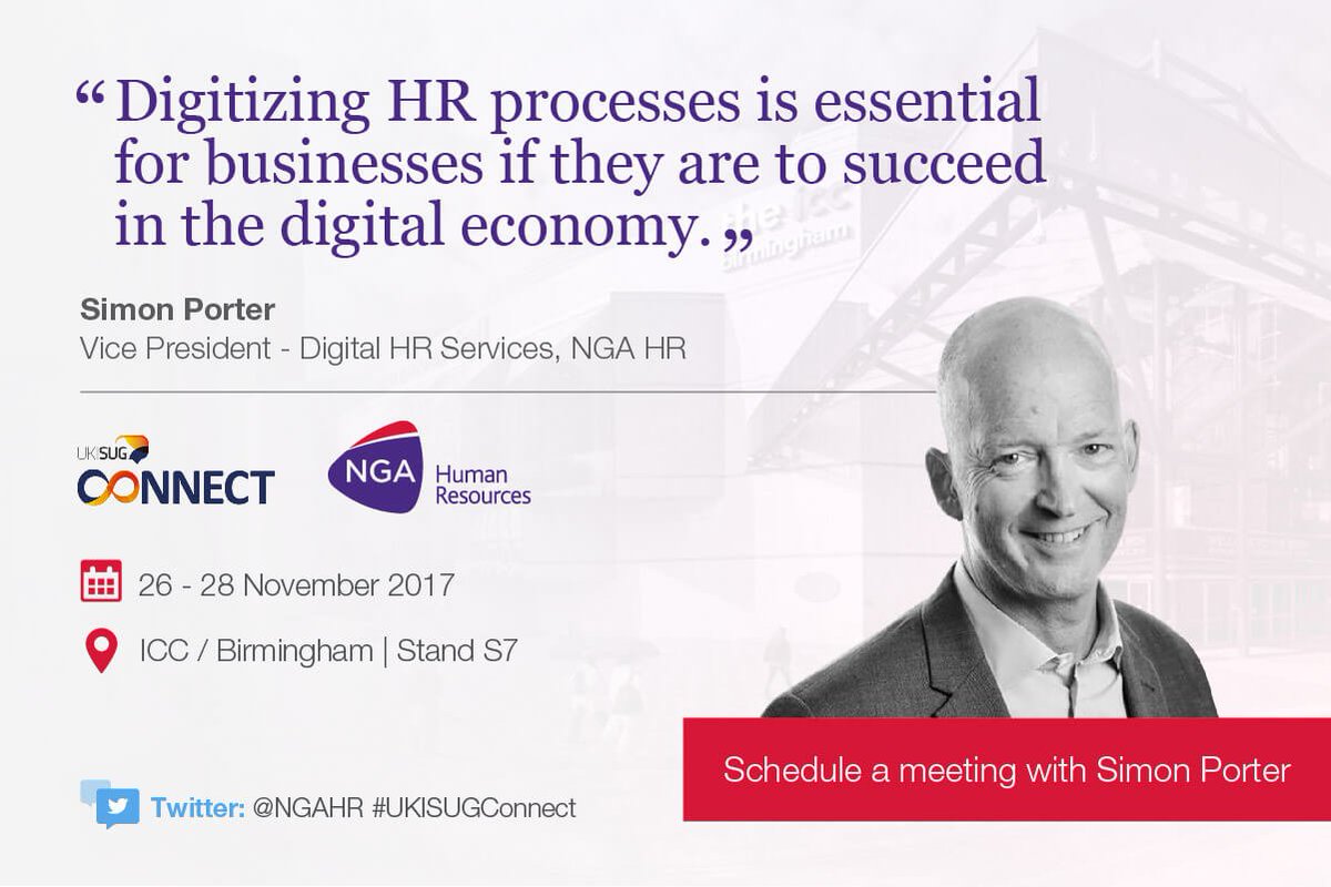It's easy when you know how! Book a meeting with <a href="/simonlporter/">Simon Porter</a> to understand how you can make HR work better for you. #UKISUGConnect #NGAHR #digitalHR