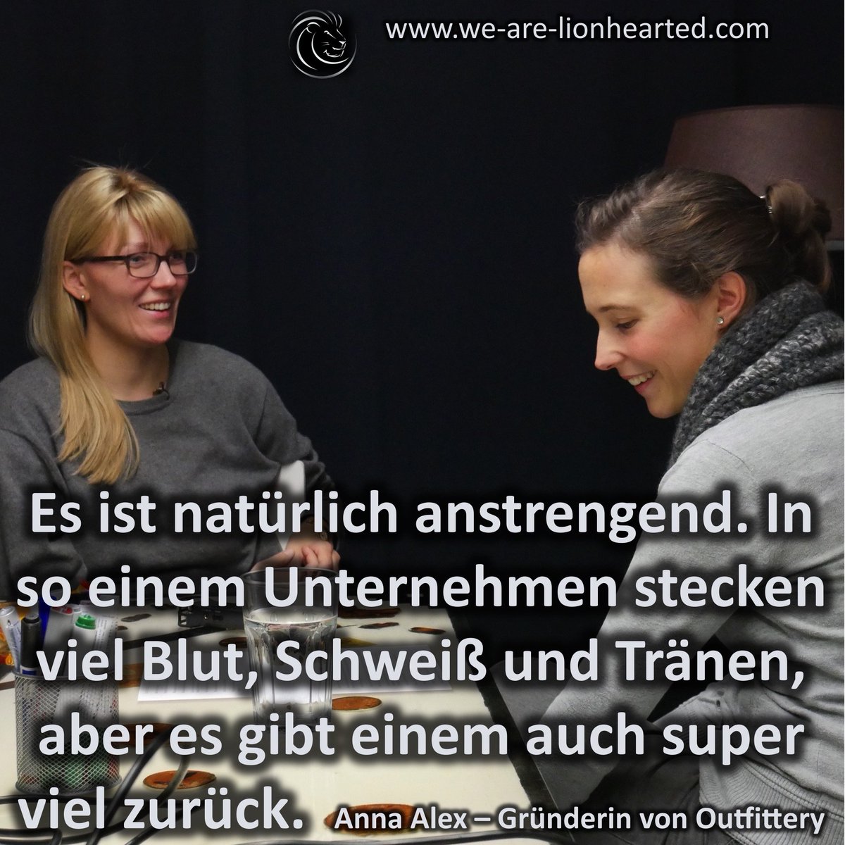 WeR_Lionhearted's tweet photo. Wie beruhigend, dass es bei den Superstars der deutschen Gründer auch anstrengend ist und es Höhen wie Tiefen gibt.
 #1000gründeeszutun #fempreneur #femalefounder #entrepreneur #gründer #startup #unternehmer #WRLH #wearelionhearted https://t.co/P1XNAVLaM3