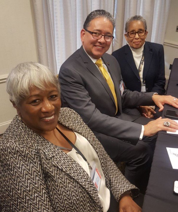 profdillard's tweet photo. Enjoyed @hbcugrow's Presidential Panel w/ @Grambling1901 President @rickgallot and @BennettCollege Trustee Andrea Harris! #hbculead #ShawU https://t.co/oBXw4vAds8