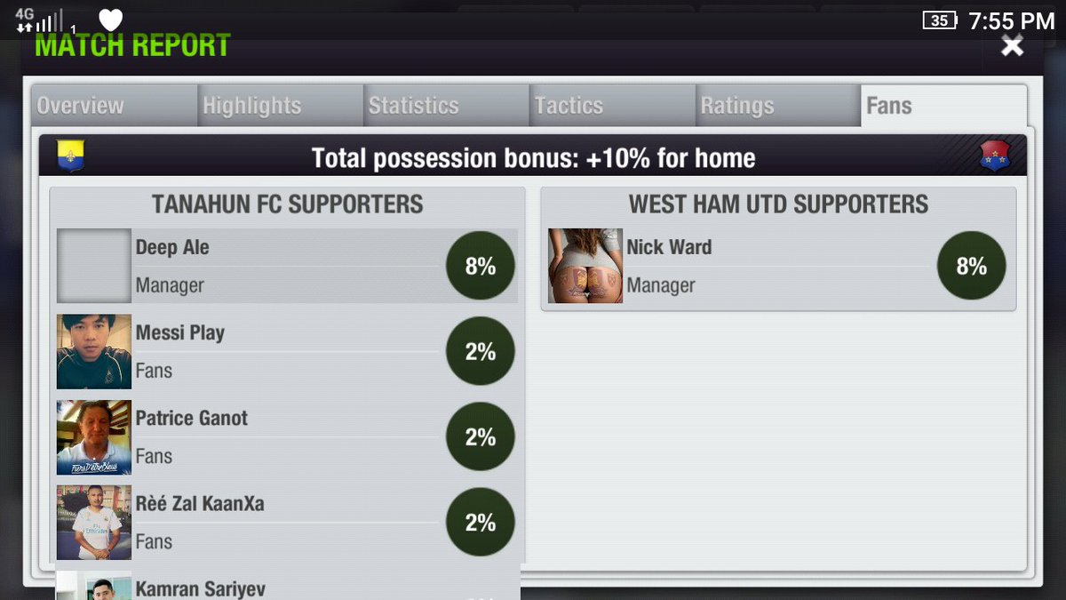 TanahunFC's tweet photo. Wow I can now say am proud of my top eleven team.. we won the champions league trophy 🏆
TanahunFC 🆚 west Ham utd
FT:-2-0 🔥🔥
Thank you for supporting 
 @ThreeStar_FC bro 😊💕
#TanahunFC 🔥
#TopEleven https://t.co/noXsGqIQct