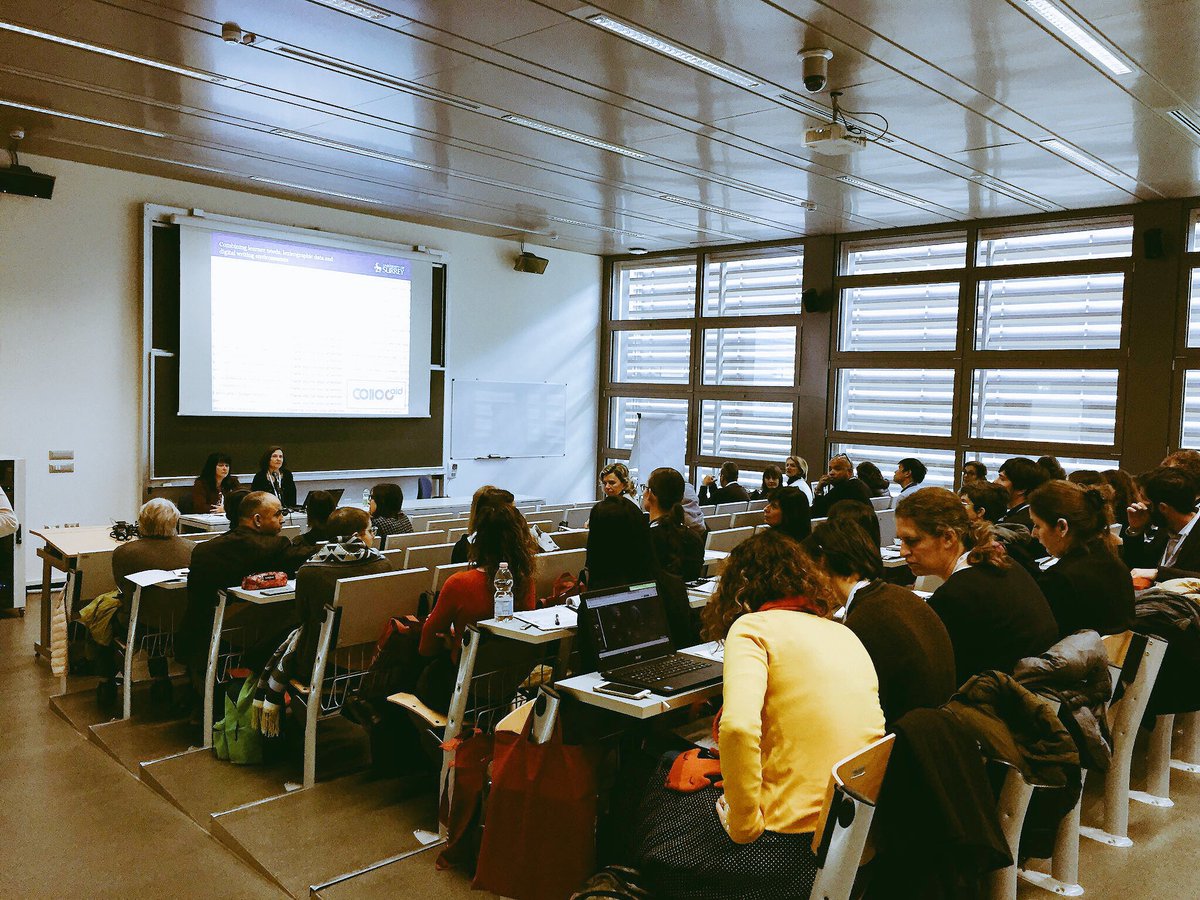 Comunica_Marzia's tweet image. getting some intersting insights about technology, linguistics and interpreting at #techling