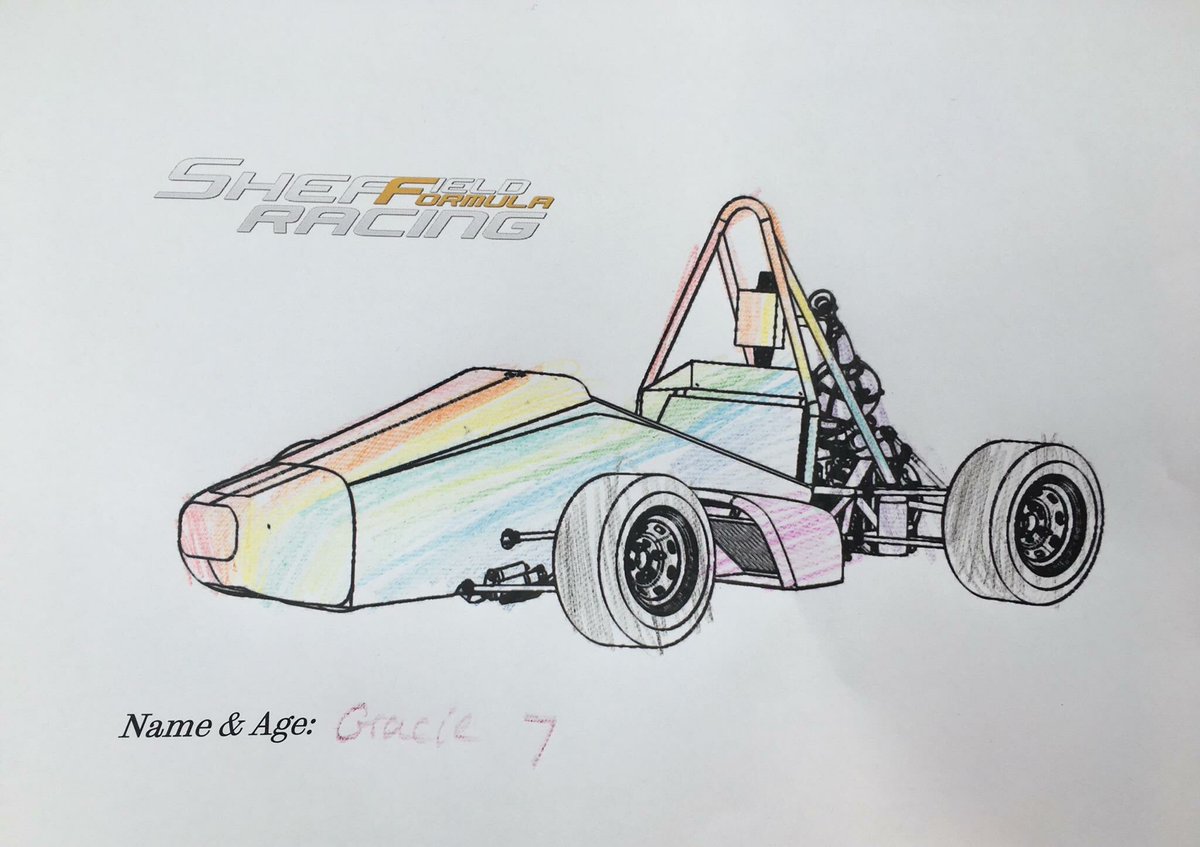 TeamSFR's tweet photo. Congratulations to the joint winners of our design competition: Gracie and Thea!! #Mech100 https://t.co/xwbnFmw8wK
