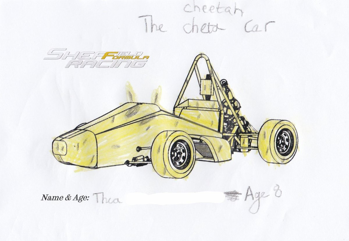 TeamSFR's tweet photo. Congratulations to the joint winners of our design competition: Gracie and Thea!! #Mech100 https://t.co/xwbnFmw8wK