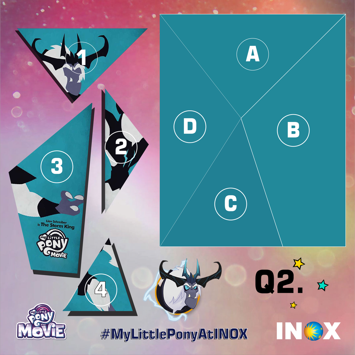 INOXMovies's tweet photo. Here's puzzle 2! Let's see how many of you get this one. Reply using #MyLittlePonyAtINOX

#Contest #ContestAlert https://t.co/lPk0F8VvES