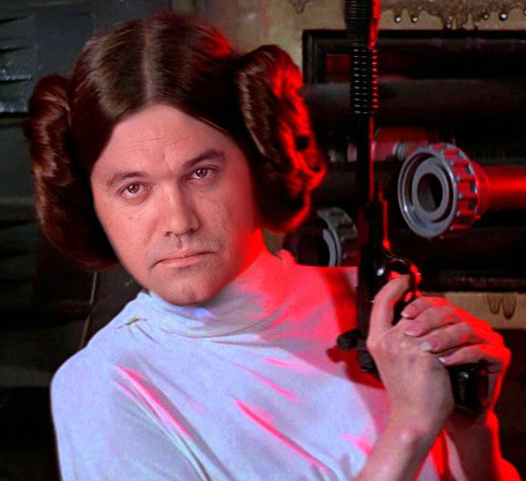 It's #FridayBarry time! This week a tribute to the late great @carrieffisher. I give you Barrie Fisher. Enjoy. #BarryFromEastenders #CarrieFisher #StarWars @ShaunWilliamson