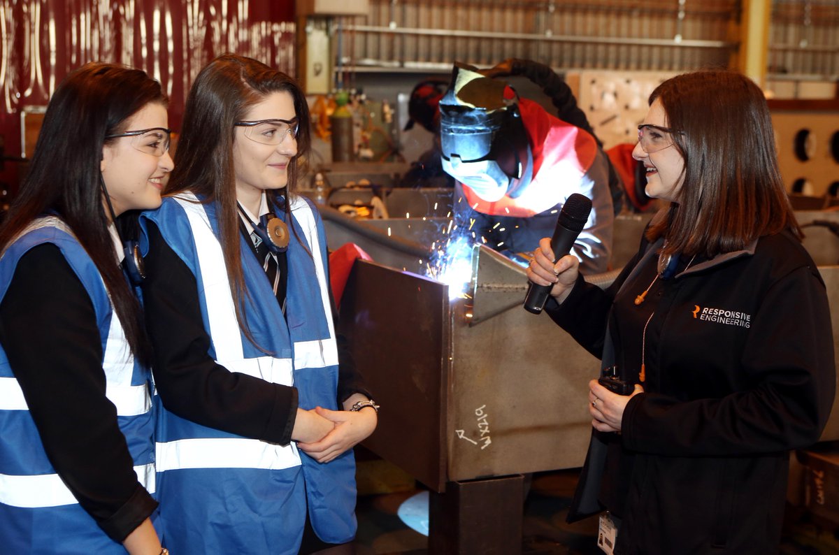 REECEGroup's tweet photo. Our staff love welcoming the next generation of engineers to the Armstrong Works #inspire #STEM #TEWeek2017 https://t.co/YFeHdK3mtT https://t.co/rc3mvn4Q4z