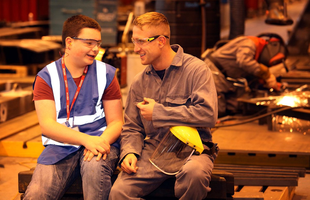 REECEGroup's tweet photo. Our staff love welcoming the next generation of engineers to the Armstrong Works #inspire #STEM #TEWeek2017 https://t.co/YFeHdK3mtT https://t.co/rc3mvn4Q4z
