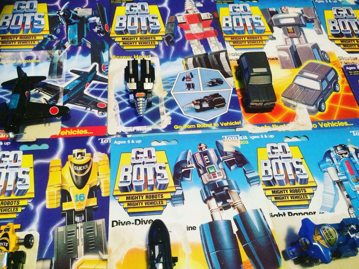80sThen80sNow's tweet photo. 80’s Toy of the Day: Go Bots
#GoBots #Tonka #Leader1 #Turbo #CyKill #CopTur #Scooter #Fitor #Blaster #Crasher #Dozer #Pincher #SpayC #Tork #Vamp #Zod
#80s #1980 #80sThen80sNow
Facebook:
https://t.co/Zg9cgXT8JE
YouTube:
https://t.co/d67FviQzbu
Website:
https://t.co/Eqikq9f9mD https://t.co/WcjFxI9Ck2