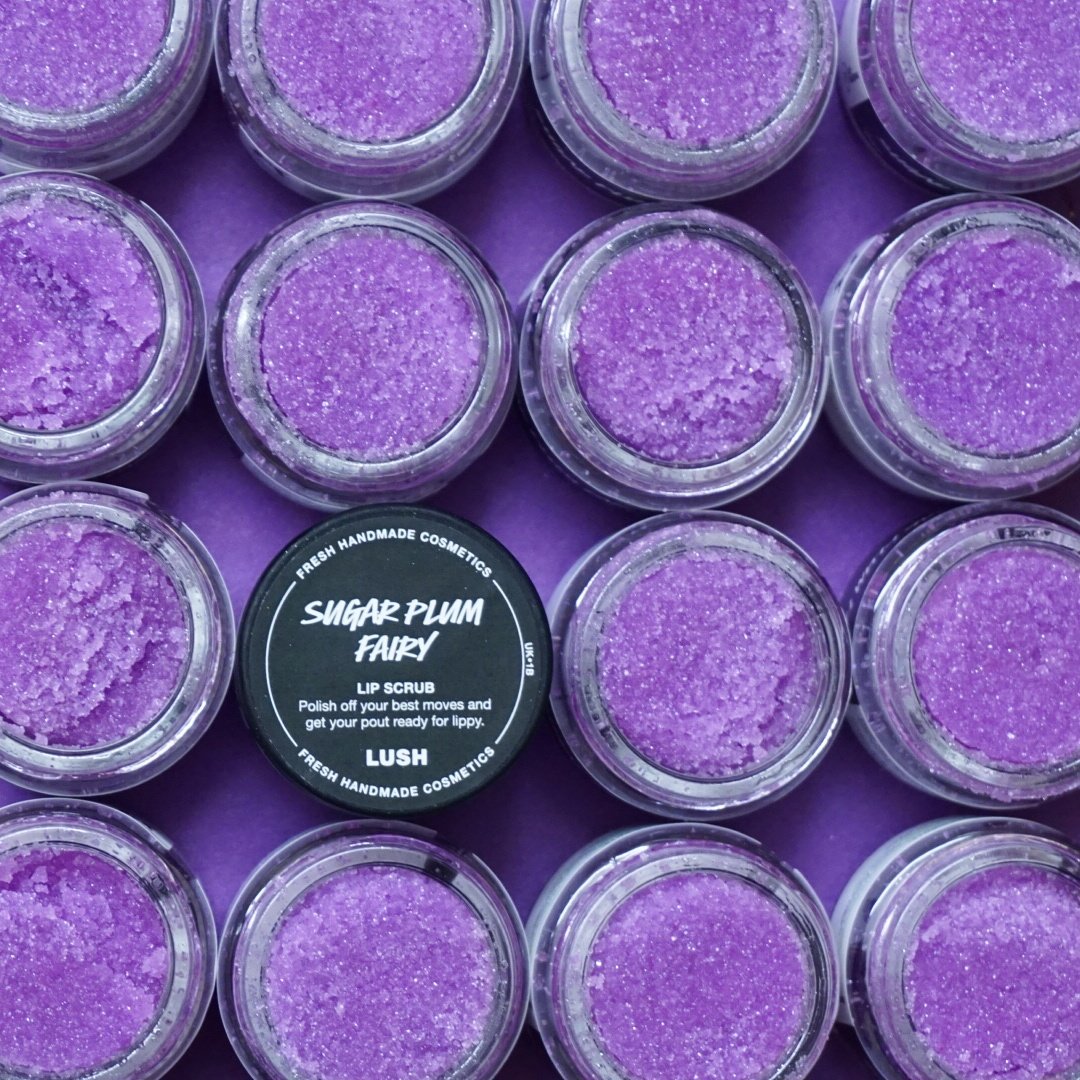 LushNottingham's tweet photo. 💜Pucker up with our Sugar Plum Fairy lipscrub! Have you tried this one yet for lickable lips? 💜 #sugarplumfairy #lush #nottingham https://t.co/j1fXYTmNtM