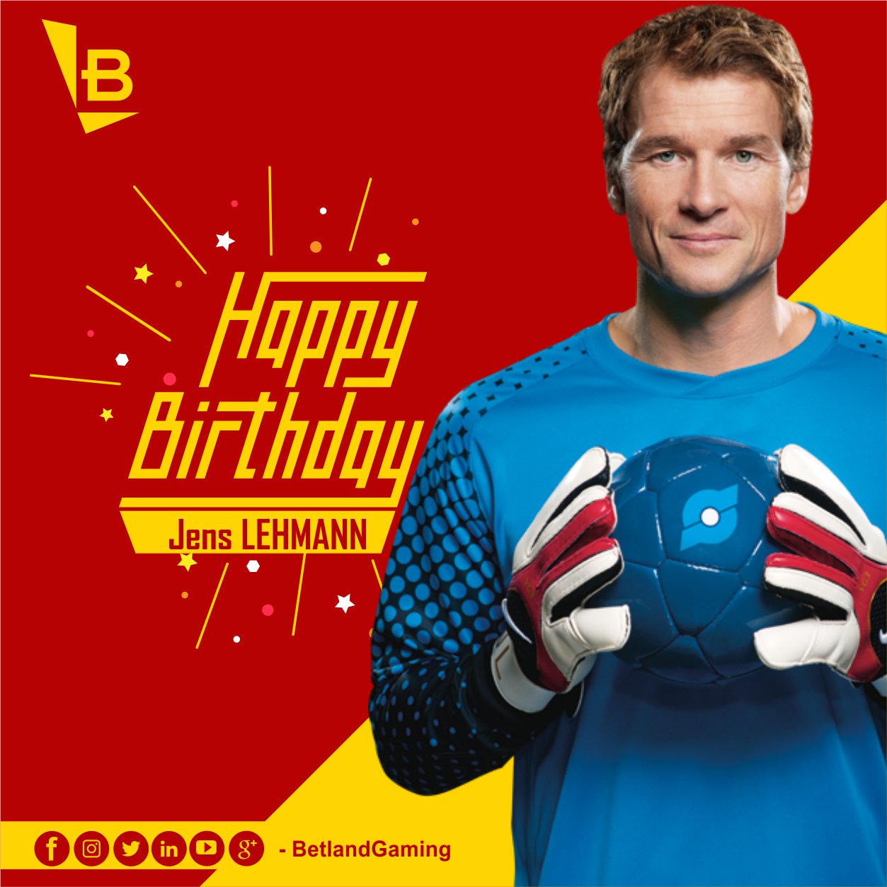 Happy 48th Birthday, Jens Lehmann 