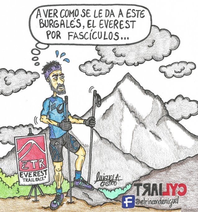 TrailSocialRun's tweet photo. Luis Alberto Hernando leads the Everest Trail Race with a smile 😀🗻
#trailrunning #ETR2017 #everesttrailrace2017 https://t.co/C7rlr9NO9o