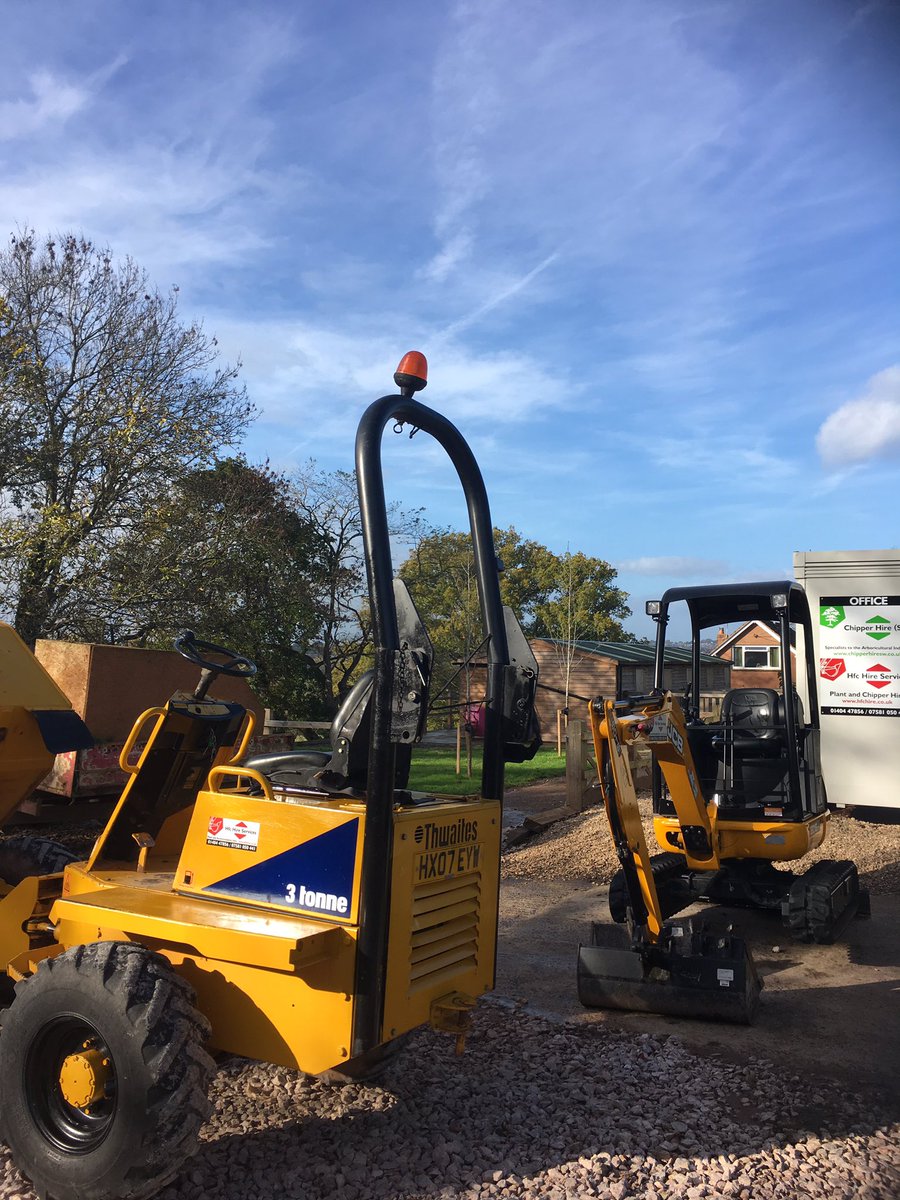 hfchire's tweet photo. A day in the sun ☀️ 
#hfchire #planthire #exeter #eastdevon https://t.co/s9KPHspGSX