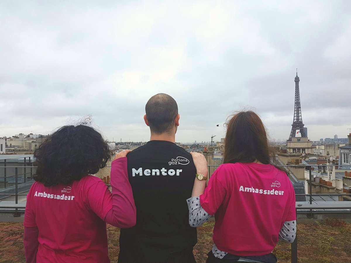 Nous sommes partis du constat que les gens avaient besoin d'un mentor, une lumière au fond du tunnel. #ParlonsGaz #Hack4Gas #Mentor #BOSS