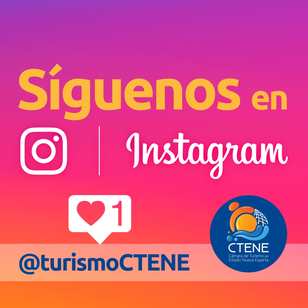 Recuerda seguirnos en Instagram como <a href="/TurismoCTENE/">Cámara de Turismo NE</a>. Ingresa aquí: instagram.com/turismoctene