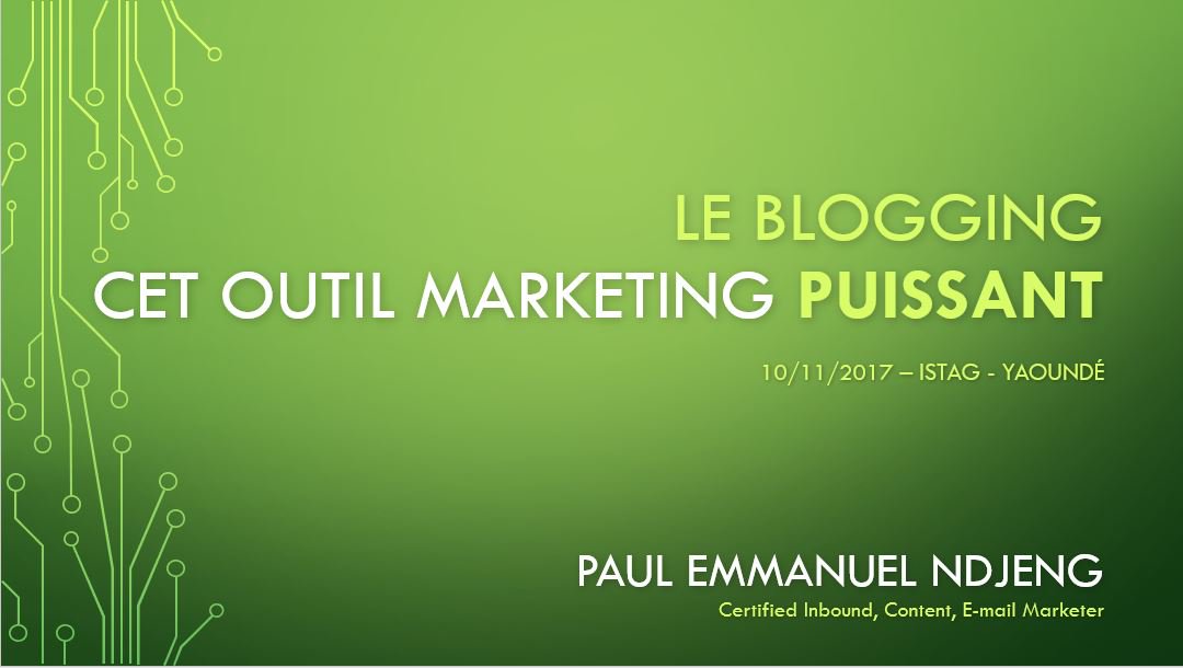 inbound361's tweet photo. Le #Blogging comme outil marketing. Ce sera tout à l'heure devant des étudiants de MASTER 2 en #Marketing, Commerce et Vente. #InboundMarketing avec @PENdjeng https://t.co/e8pJ2wjN9i