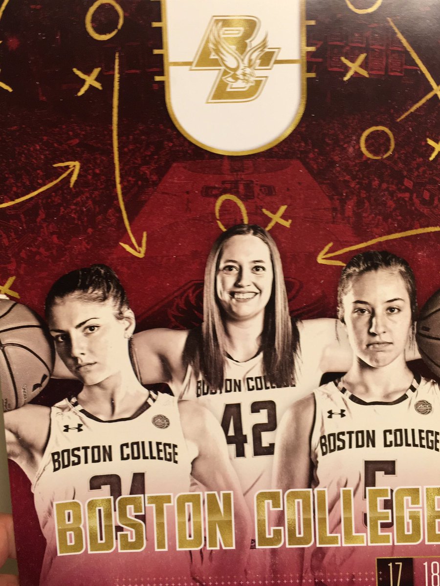 BC_WBB's tweet photo. How lucky are we to have the best in the business @markmajewski at #BCEagles #thanks #kingofGraphics https://t.co/yPFk1kVLXN
