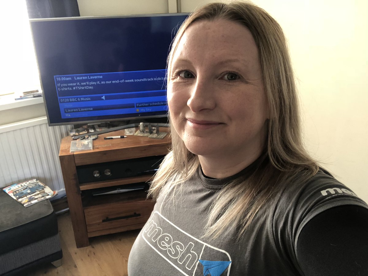 JustGem999's tweet photo. @BBC6Music #tshirtday #mesh #borntolie #automationbaby https://t.co/3EYLhfiTkJ