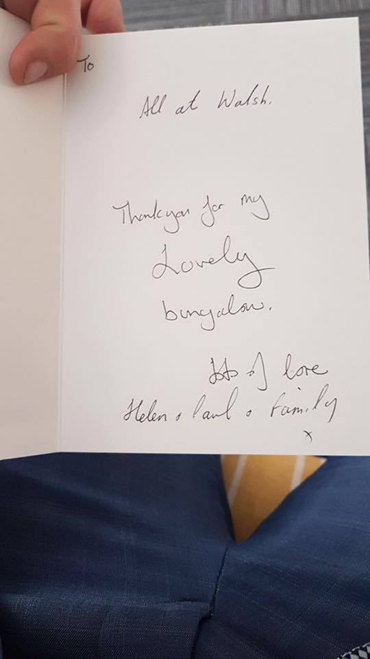 WWelchEstate's tweet photo. Always reminds you why you love your job when happy clients say thank you! Can't beat a happy buyer! Thank you! #happyclients #sales #estateagents #worthing #happyinwork #loveourjob https://t.co/VCCUWjammI