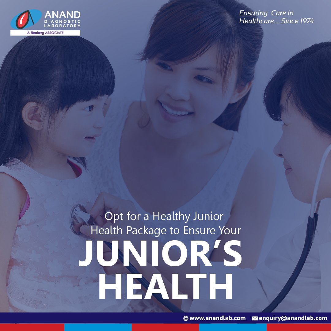 AnandLab's tweet photo. Healthy junior health package includes 8 tests that give you a comprehensive picture of your junior’s health. Enquire more here: https://t.co/BovOU0gSTk

#Healthcare #Healthpackages https://t.co/6useVTBOpa