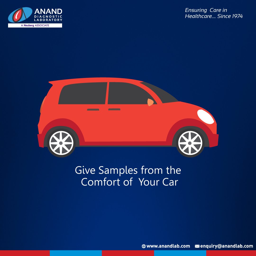 AnandLab's tweet photo. Cut the hassle with Anand Drive. Now give samples from the comfort of your car.

#ananddrive #samplecollection https://t.co/S8jOkYYhXf