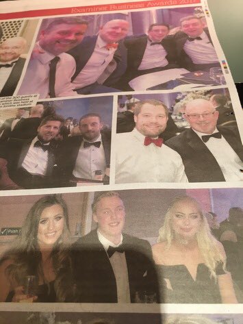 mediamel's tweet photo. Cute little pic of me, daims and the Young Entrepreneur of the Year in the @Examiner yesterday 🏆⭐️ @ExaminerAwards #EBA17 ❤️ https://t.co/DE8b48eQSR
