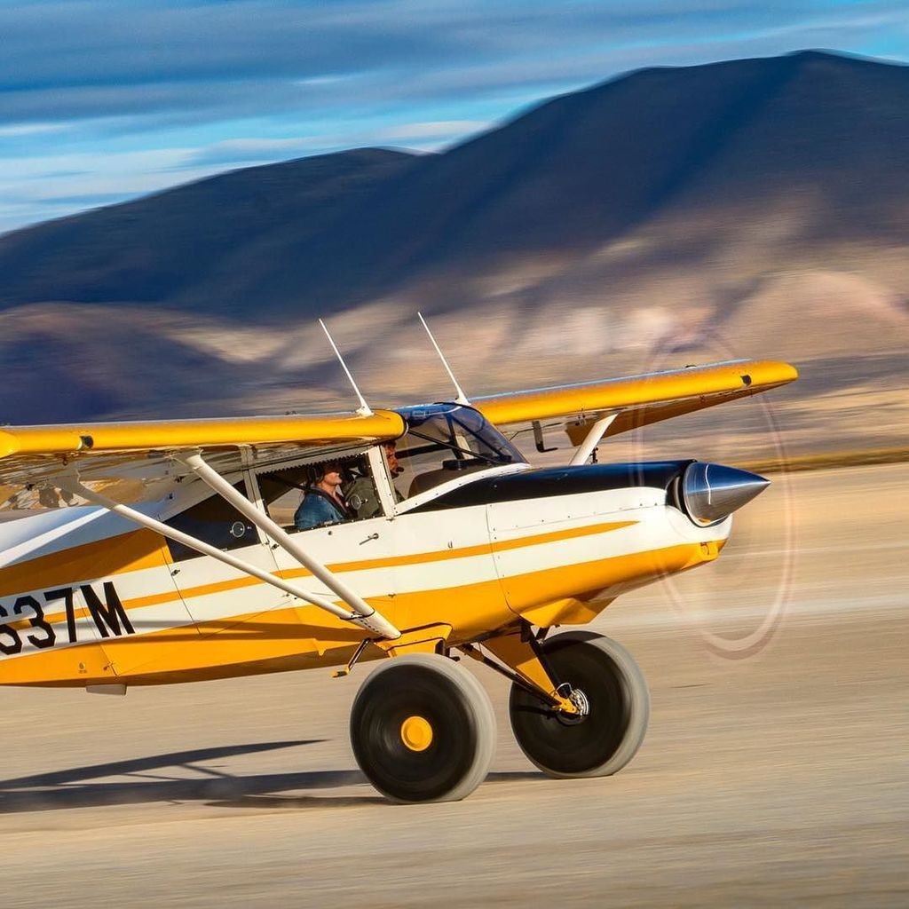 floatplanes's tweet photo. Maule having fun in the desert at the High Sierra Fly-in 
#hsf17 #highsierraflyin https://t.co/qla9WPgCCl https://t.co/WLf4HDqpbz