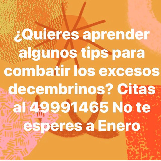 anluve10's tweet photo. No te esperes a Enero o febrero! #alimentacionSaludable @CISObesidad @HAngelesMexico https://t.co/2gGMI5fsL5