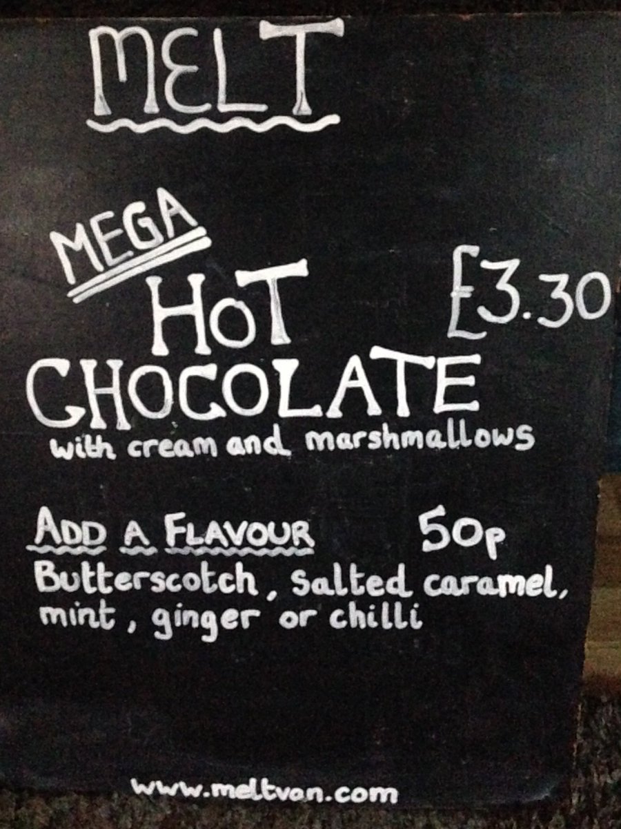 Good luck in the match tomorrow @ElthamiansRFC. We'll be at the ready with grilled cheese toasties and our range of hot chocolates