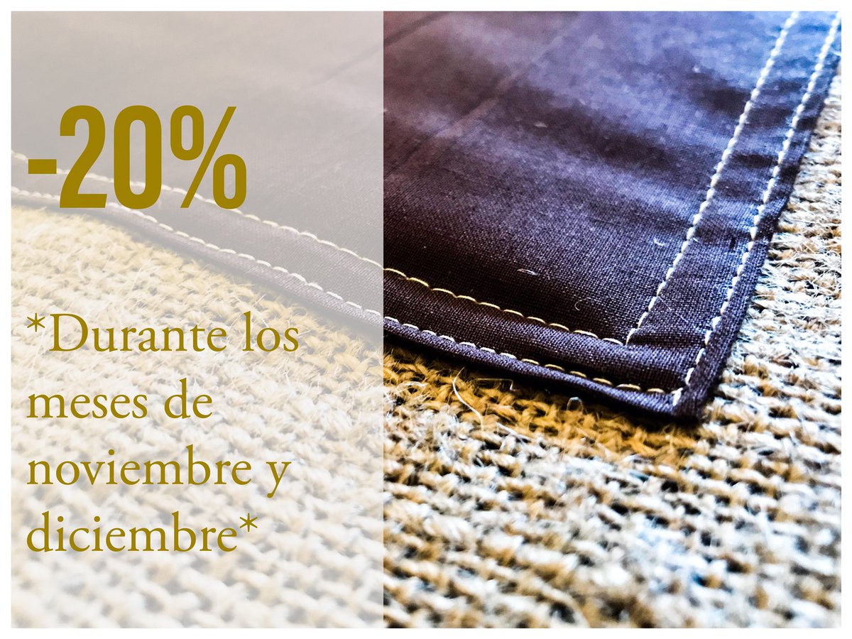 CostalesLucena's tweet photo. ¡¡OFERTA!!
Durante los meses noviembre y diciembre os ofrecemos un -20% de descuento en nuestras ropas.
🎁 Estas navidades regala #CostalesLucena
📞 695 274 950 https://t.co/QiEs0pgNXN