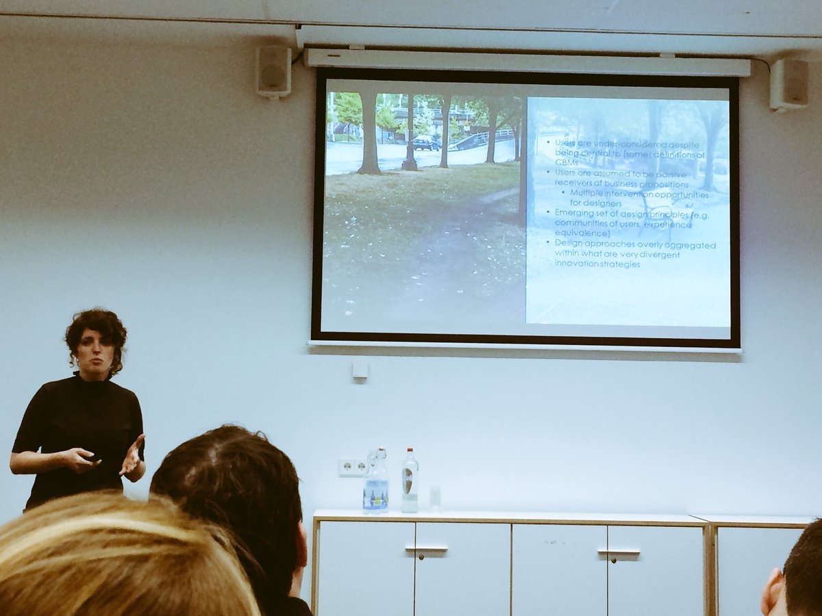 ninaboorsma's tweet photo. @sharmarval and @VALofthouse present strategies to get customers involved for more sustsinable businesses at #PLATE2017 https://t.co/tbNabjiTwL
