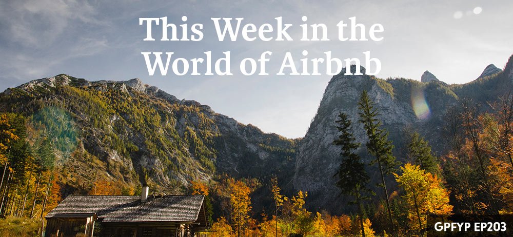 This week's news updates: Xiaozhu raises $120m, #airbnb partners with Pillow and Veritas in San Francisco, potential Wynham acquisition, Airbnb versus Booking.com, smart locks and much more! getpaidforyourpad.com/podcast/week-i…