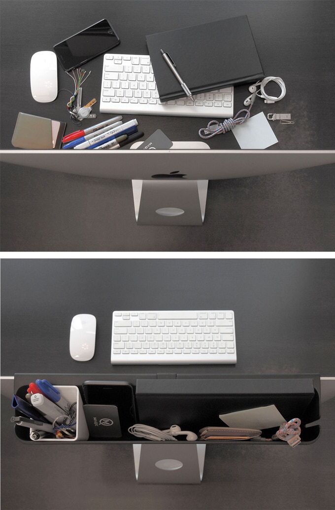 iMac 专用收纳盒 // Mac Caddy - A one of a kind organizer designed for the iMac https://t.co/SSk4h0KkoK https://t.co/4XCZB9uqz1 1