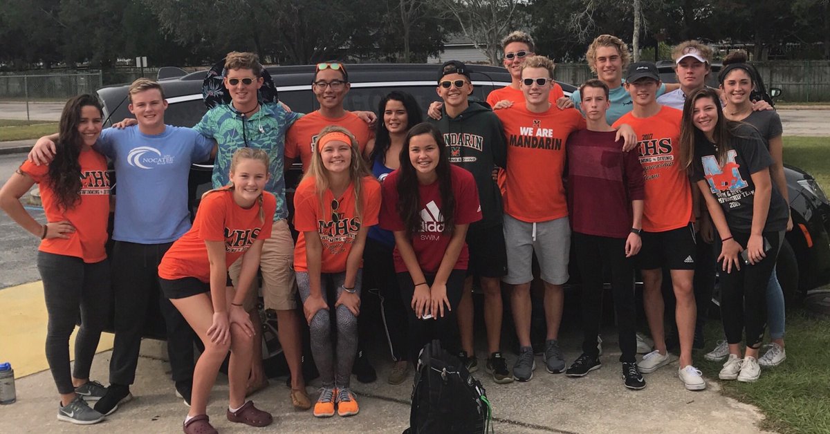 Best of luck to <a href="/mustangswimming/">Mustang Swimming</a> at the <a href="/FHSAA/">FHSAA</a> State Championship today! Go Mustangs!