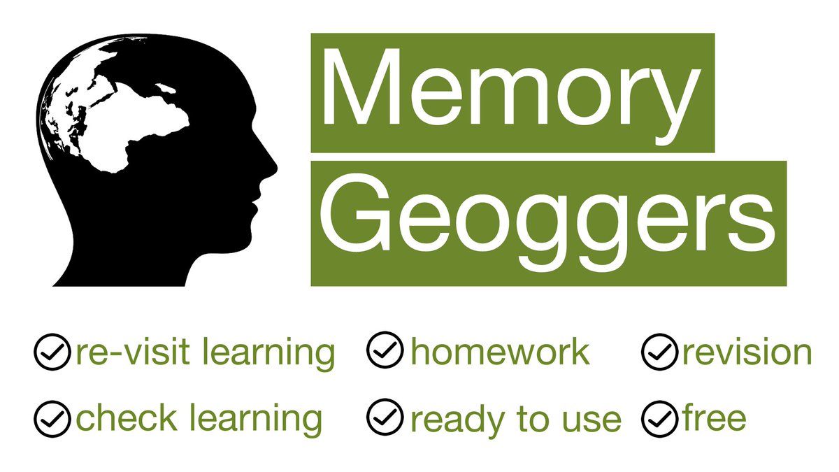 InternetGeog's tweet photo. Revisit learning and save time planning using #memorygeoggers >>> https://t.co/qNsFgzcLU8 excellent resources by #geographyteacher @Jennnnnn_x Got one to share? Please let me know! https://t.co/kYmc9IPBcT